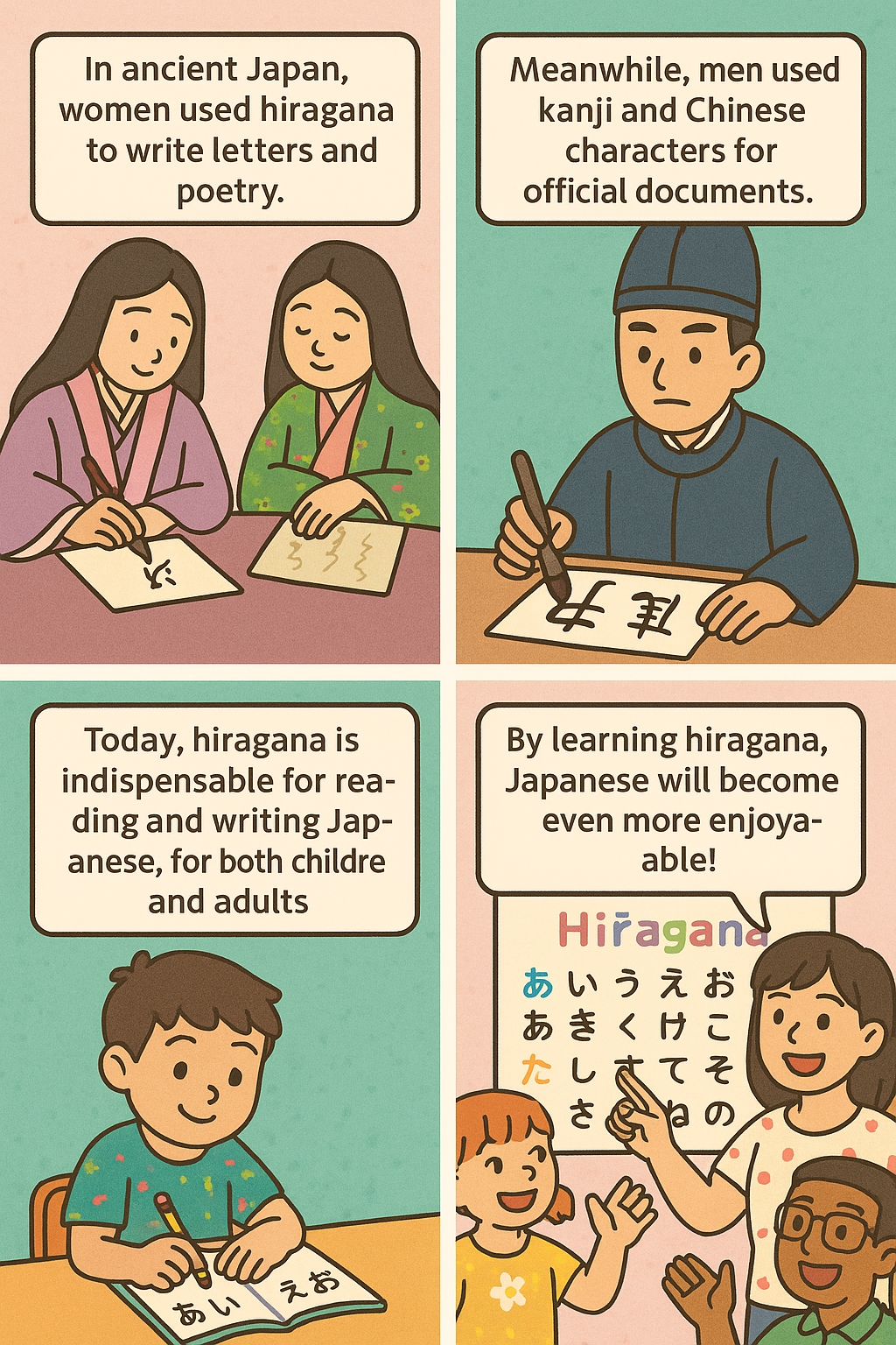 History of Hiragana