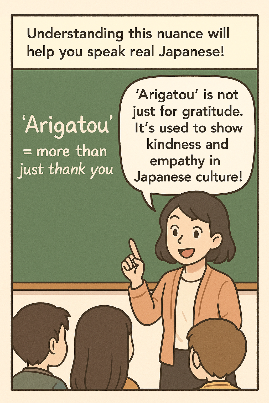 Arigatou Isn't Just for Gratitude